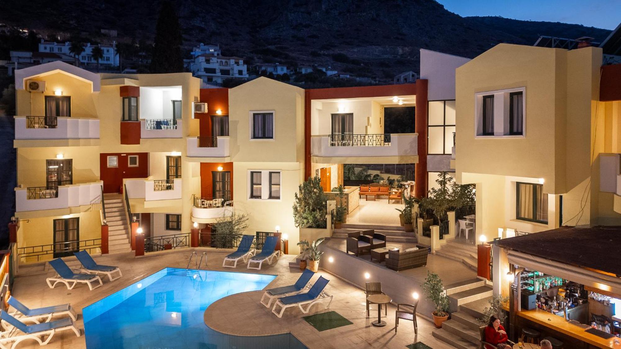 Ariadni Palace Apartments 헐소니소스 외부 사진