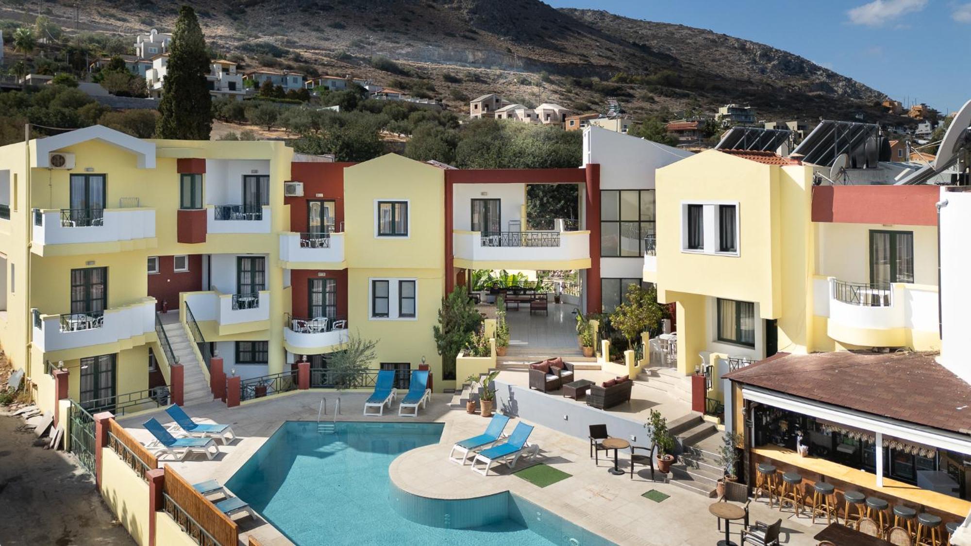 Ariadni Palace Apartments 헐소니소스 외부 사진