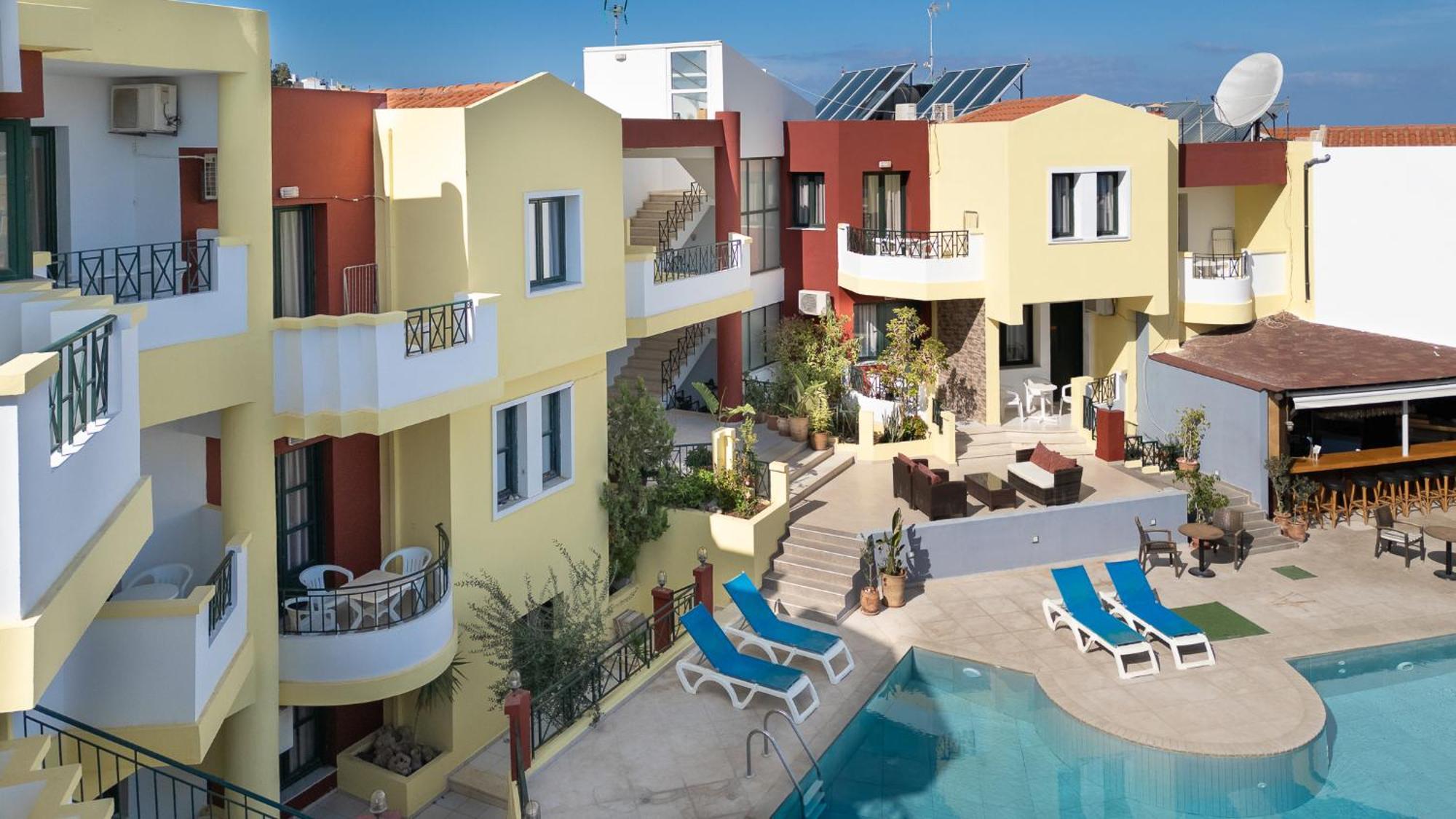 Ariadni Palace Apartments 헐소니소스 외부 사진